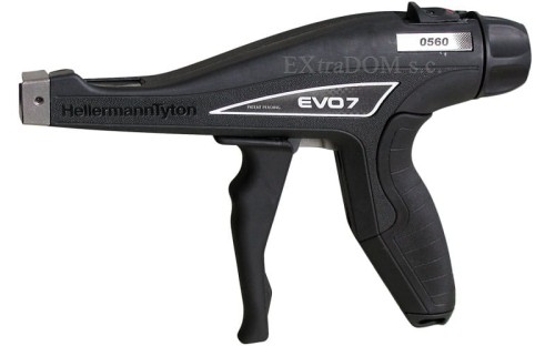 Narzędzie montażowe do zaciągania opasek kablowych HellermannTyton EVO7