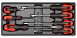 Zestaw narzędzi do szuflady 7 cz. - wkrętaki płaskie Yato YT-5535