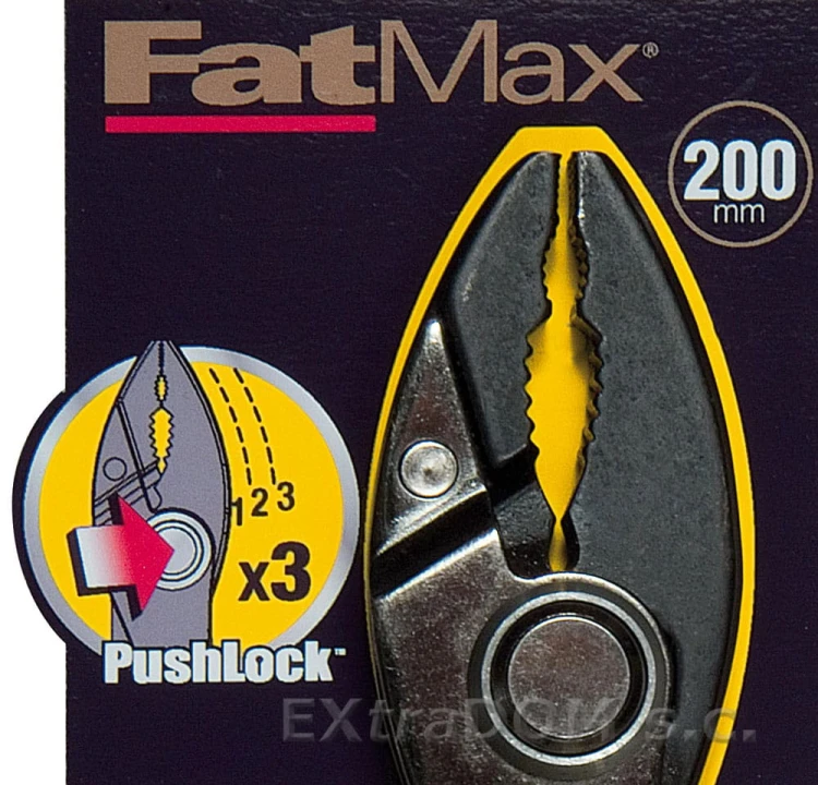 Szczypce Stanley Fatmax 200mm kombinerki uniwersalne Slip Joint 846460