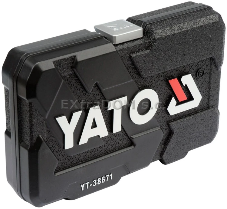Zestaw narzędziowy Yato 1/2'' 12 cz. w walizce 38671