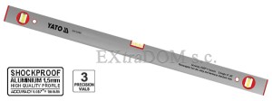 Poziomica Yato 600mm 3 libelki - 3002