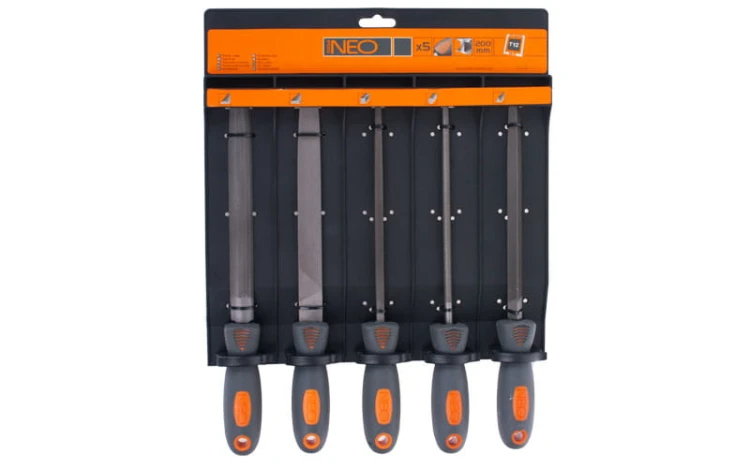 Pilniki do metalu Neo Tools komplet 5 szt. 37-610