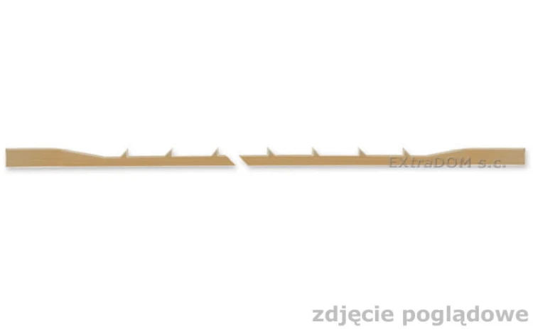 Brzeszczoty do twardego i miękkiego drewna MGT 130mm 12,4 zęba/cal 12 szt. Pegas 90.440