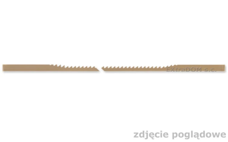 Brzeszczoty do metalu METAL CUTTING rozm. 00 130mm 56 zębów/cal 12 szt. Pegas 90.541