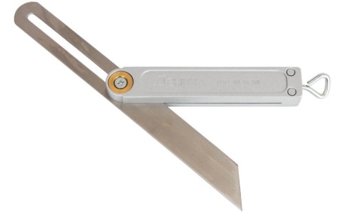 Kątownik nastawny 8” stal nierdzewna i aluminium Shinwa 33919