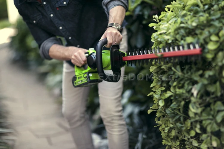 Nożyce GREENWORKS 40V do żywopłotu urządzenie bez akumulatora i ładowarki G40HT61