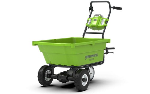 Taczka ogrodowa GREENWORKS 40V urządzenie bez akumulatora i ładowarki G40GC