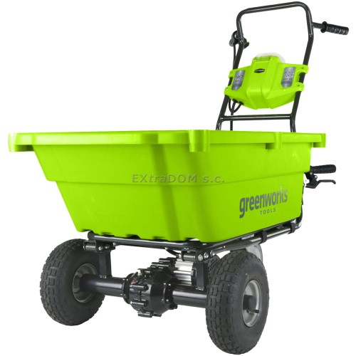 Taczka ogrodowa GREENWORKS 40V urządzenie bez akumulatora i ładowarki G40GC