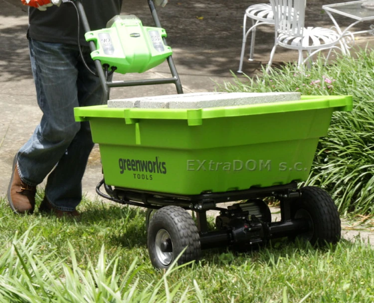Taczka ogrodowa GREENWORKS 40V urządzenie bez akumulatora i ładowarki G40GC