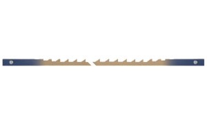 Brzeszczoty SKIP z przetyczką do drewna rozm. 18TPI 127mm 12 szt. Pegas 90.481