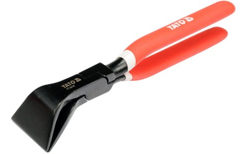 Kleszcze szczypce do gięcia blach Yato 280mm wygięte 45° YT-5416