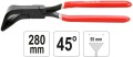 Kleszcze szczypce do gięcia blach Yato 280mm wygięte 45° YT-5416