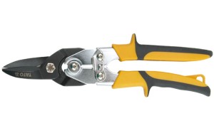 Nożyce do blachy Yato do 1,5mm proste CrM czarne ostrze YT-1912