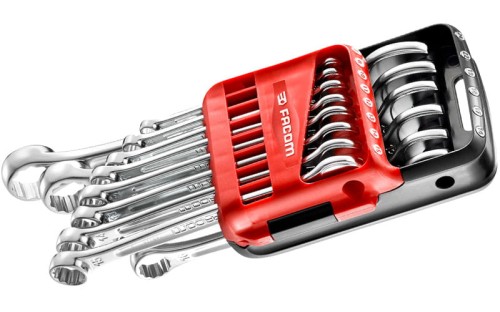 Klucze oczkowo – płaskie Facom kpl 14 szt 440.JP14