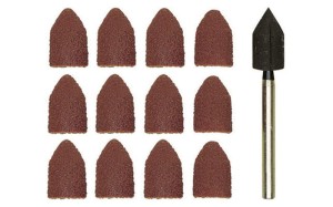 Kołpaki polerskie z uchwytem Proxxon kpl. 10 szt 28987