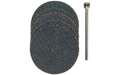 Tarcze tnące ze splotem siatkowym 5 szt. z trzpieniem Proxxon 28818