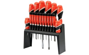 Wkrętaki YATO zestaw śrubokrętów 18 szt. na stojaku - 25982