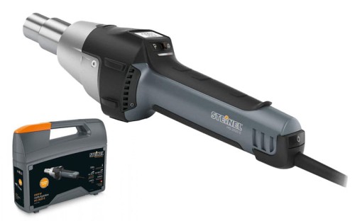 Opalarka Steinel HG2620 LCD przemysłowa nagrzewnica + zestaw do zgrzewania plandek + walizka