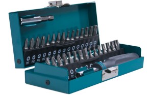 Bity Wolfcraft komplet 32 sztuk w walizce 1388000