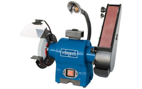 Szlifierka stołowa Scheppach BGS700 250W tarczowo - taśmowa