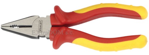 Szczypce izolowane Stanley kombinerki uniwersalne Maxstell VDE 1000V 185mm 840010