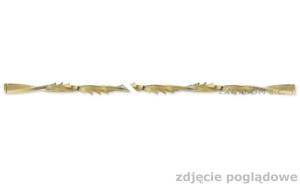 Brzeszczoty spiralne do miękkiego drewna i sklejki SPIRAL rozm. 1 130mm 50,8 zęba/cal 12 szt. Pegas 90.502