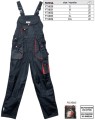 Spodnie robocze Yato ogrodniczki rozmiar S-XXL YT-8030 8034