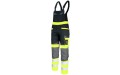 Spodnie ostrzegawcze robocze typu ogrodniczki SLIM FIT Lahti Pro L40610