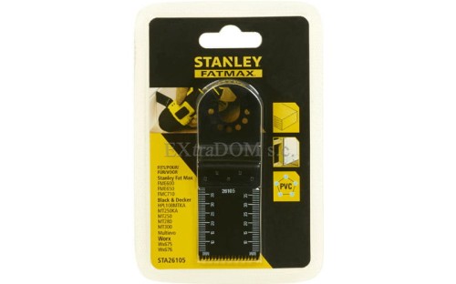 Stanley precyzyjny brzeszczot HCS 32mm x 40 mm do drewna STA26105-XJ