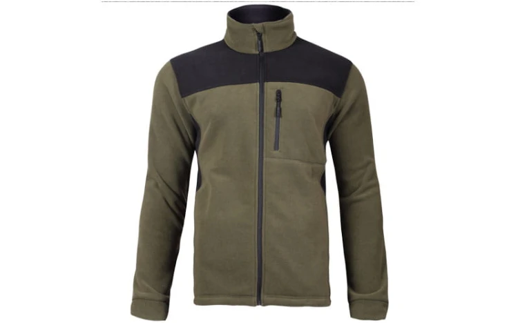 Bluza polar Lahti Pro khaki-czarna L40116