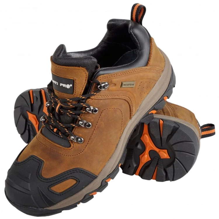 Półbuty robocze bez podnoska Lahti Pro buty skórzane Crazy Hourse L30415