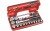  Klucze nasadowe Facom z grzechotką 1/2" nasadki 12-kątne Facom 8-32mm 21 cz. SL.DBOX501