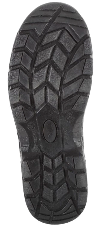 Trzewiki robocze ochronne Lahti Pro kat. SB FO SRA buty skórzane czarno-niebieskie L30116