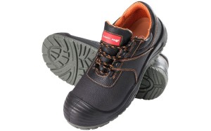 Półbuty robocze ochronne Lahti Pro kat.  S1 SRA buty rozmiar 45 LPPOMB45 skóra czarne