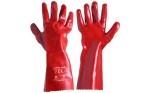 Rękawice PVC długie ochronne Lahti Pro rozmiar XL - 10 L240210W kpl. 10 par