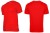Koszulka T-shirt Lahti Pro czerwona 180g/m2