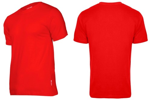 Koszulka T-shirt Lahti Pro czerwona 180g/m2