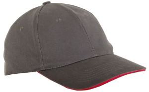 Czapka z daszkiem Lahti Pro szara kat. I 100% bawełna kpl. 12szt.  L1814300