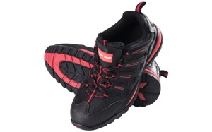 Półbuty robocze ochronne Lahti Pro kat. SB SRA buty skóra OXFORD rozmiar 43 czarno-czerwone L3040243