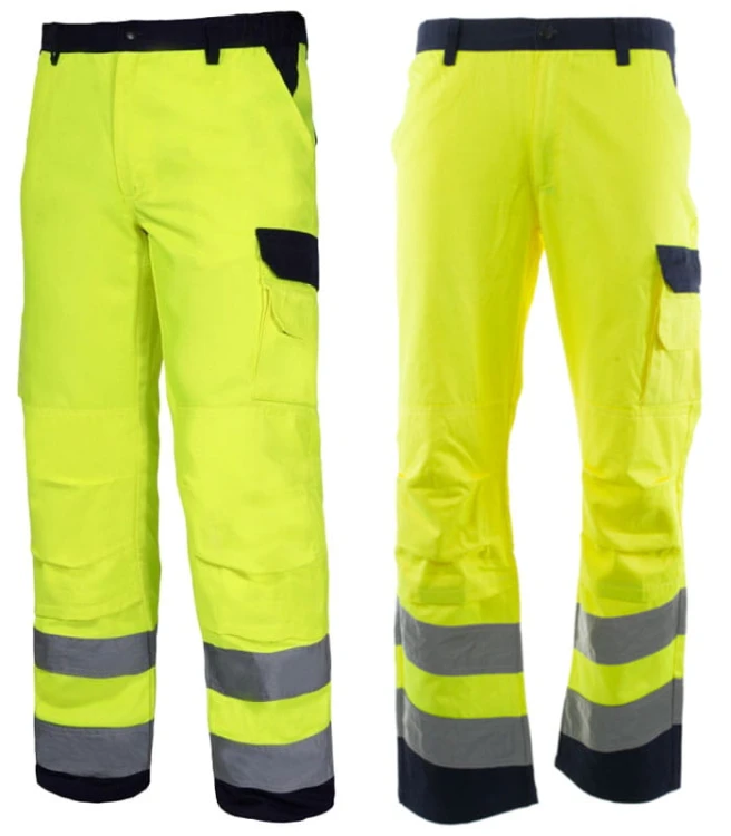 Spodnie ostrzegawcze robocze PREMIUM Lahti Pro L41006 żółte