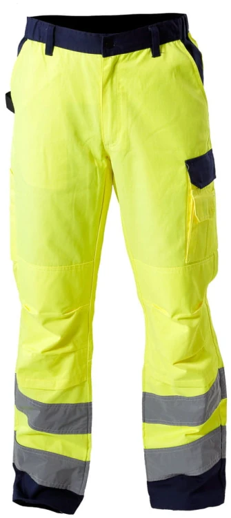 Spodnie ostrzegawcze robocze PREMIUM Lahti Pro L41006 żółte