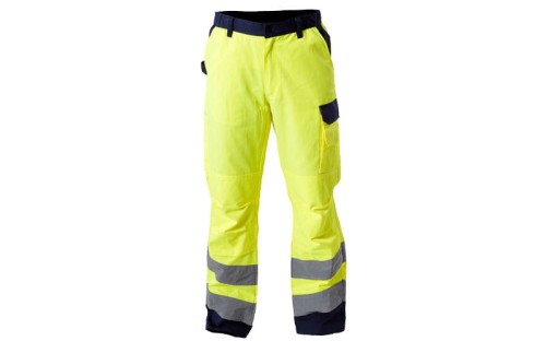 Spodnie ostrzegawcze robocze PREMIUM Lahti Pro L41006 żółte