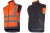 Kamizelka dwustronna ostrzegawcza ocieplana Lahti Pro L41314 pomarańczowa
