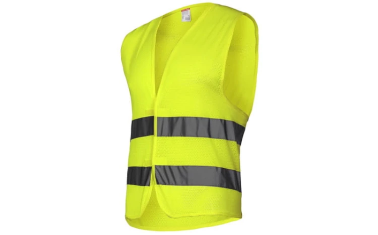 Kamizelka z pasami odblaskowymi Lahti Pro L41305 żółta