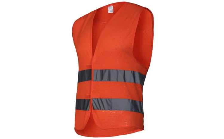 Kamizelka z pasami odblaskowymi Lahti Pro L41306 pomarańczowa