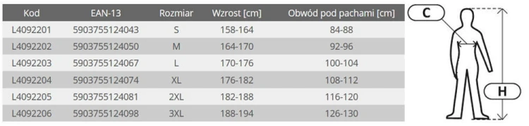 Kurtka Softshell ostrzegawcza wodoodporna z odpinanymi rękawami Lahti Pro rozmiar S L4092201, pomarańczowa