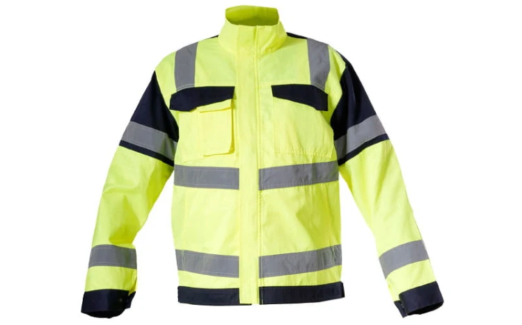 Kurtka ostrzegawcza odblaskowa letnia PREMIUM Lahti Pro rozmiar S L4091201 żółta
