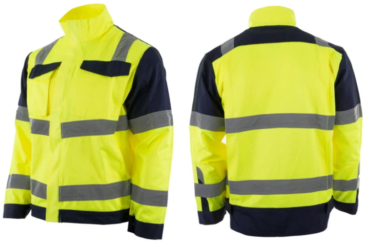 Kurtka ostrzegawcza odblaskowa letnia PREMIUM Lahti Pro rozmiar S L4091201 żółta