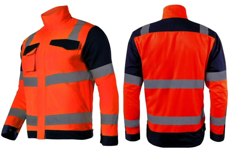 Kurtka ostrzegawcza odblaskowa letnia PREMIUM Lahti Pro L40911 pomarańczowa