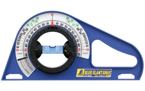 Kątomierz pochyłościomierz Blue Slant Shinwa 78546